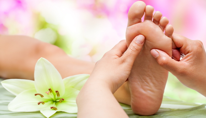 Feet massage image