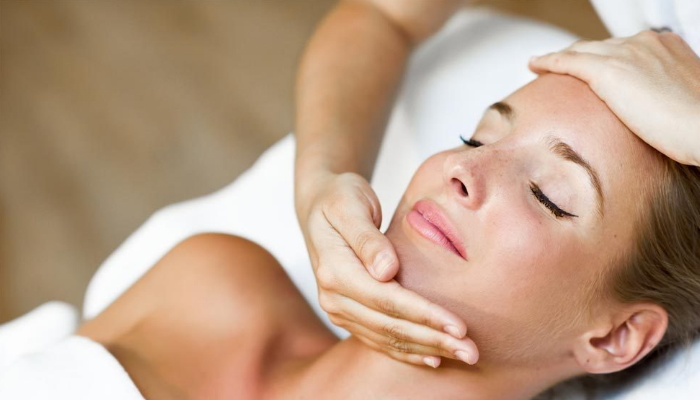 Facial massage image